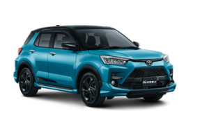 Toyota Raize tampak depan