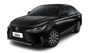 Toyota Vios tampak depan